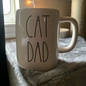 Rae Dunn Cat Dad Mug